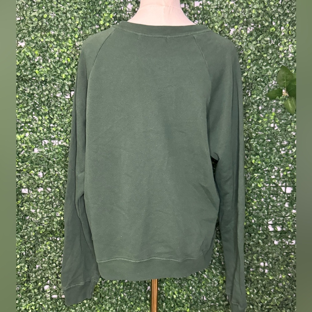 Daydreamer Forest Green Rolling Stones Sweatshirt NWOT - Picture 2 of 4
